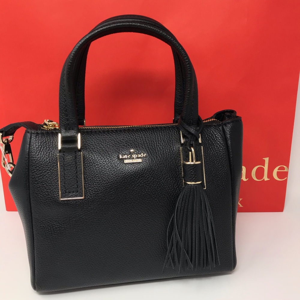 ➕ Kate spade Kingston Drive Small Alena black - Picture 1 of 5
